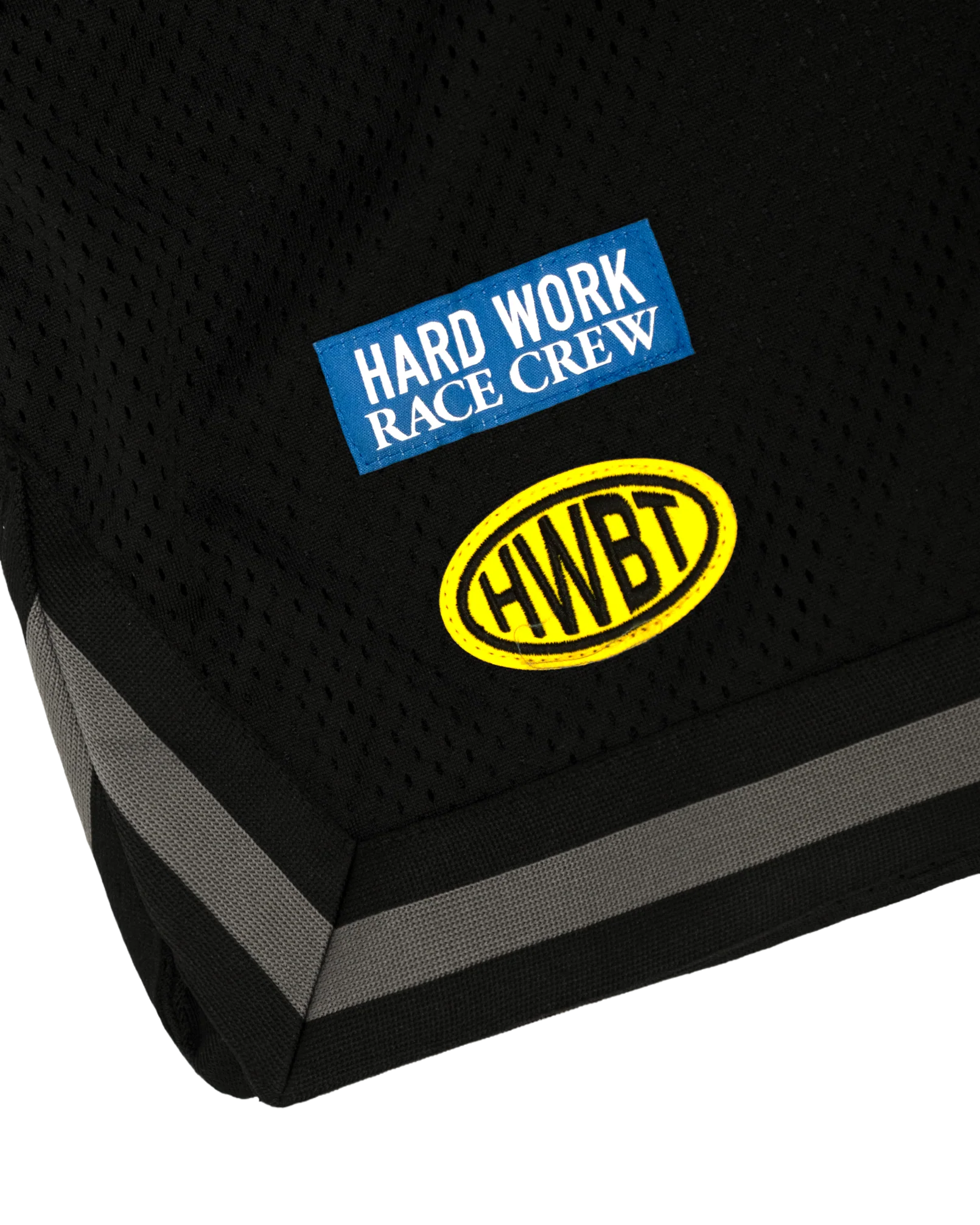 HWBT BLACK MESH SHORTS - Image 5